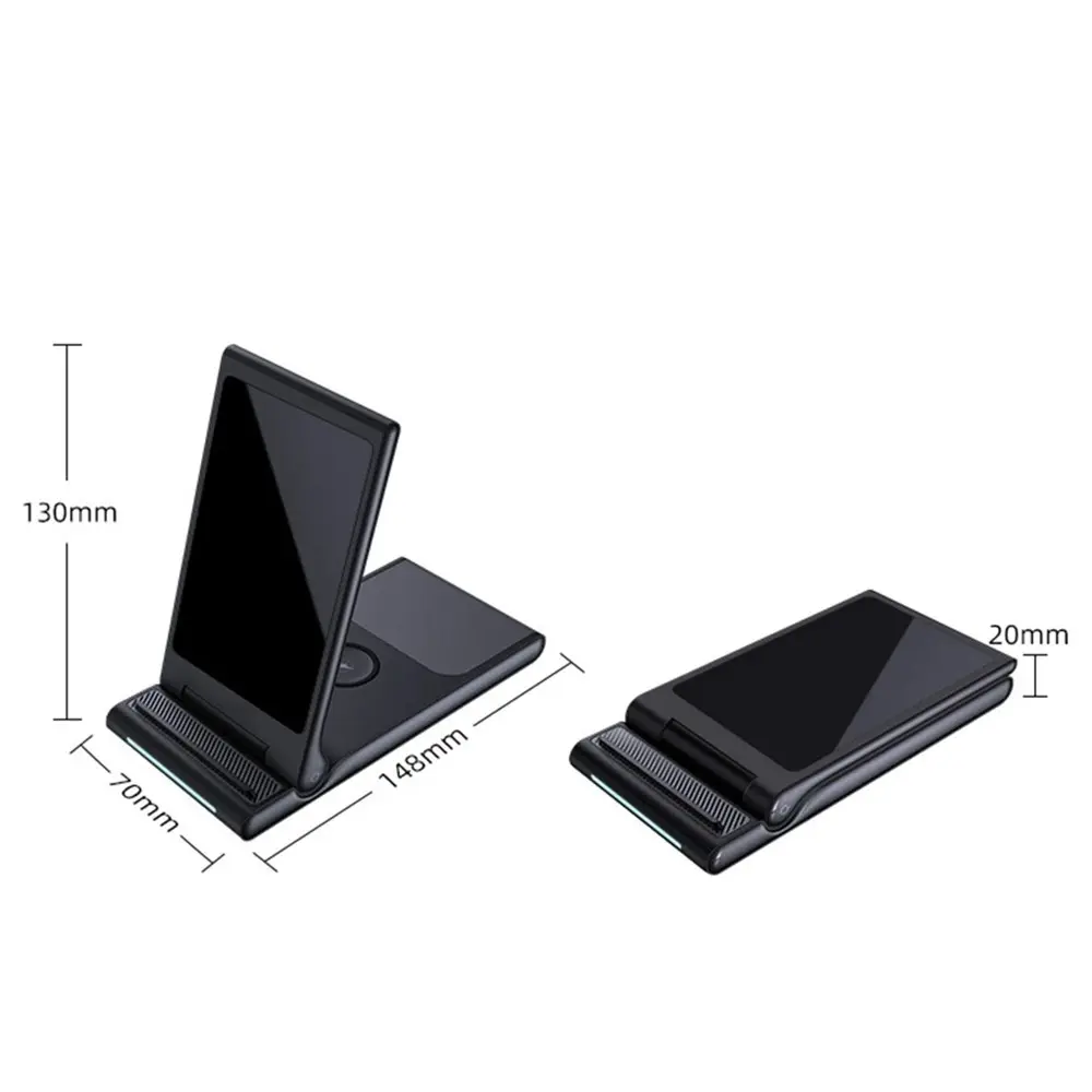 3 in 1 Foldable Wireless Charging Dock Station