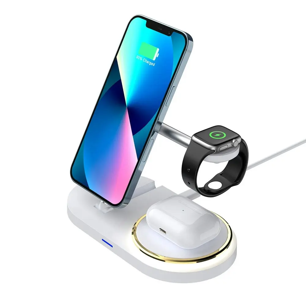 5 In1 Multi-Functional Night Light Folding Fast Charger Magsafe Wireless Charger