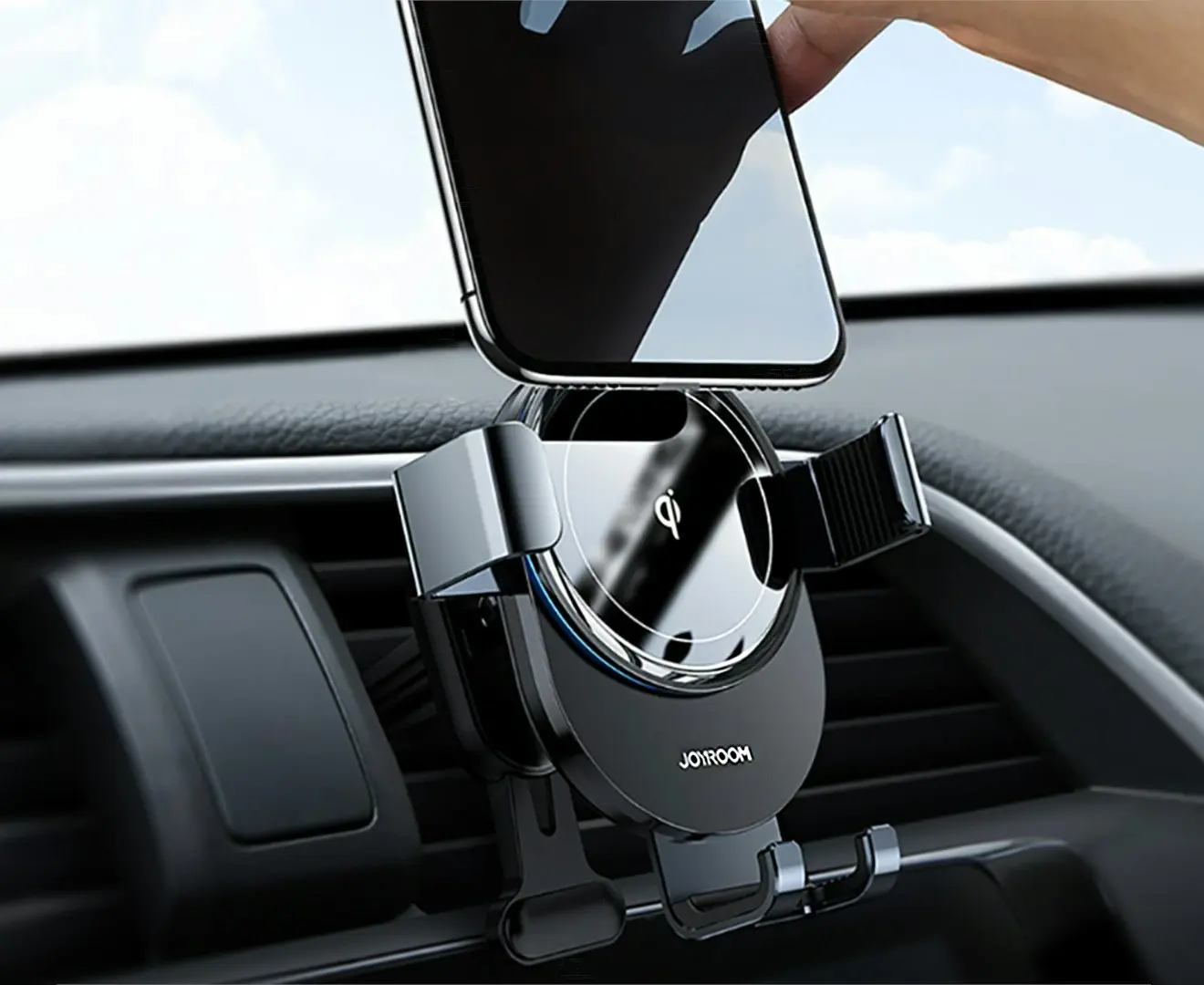 Joyroom 15W Air Vent Mount car wireless charger Phone holder