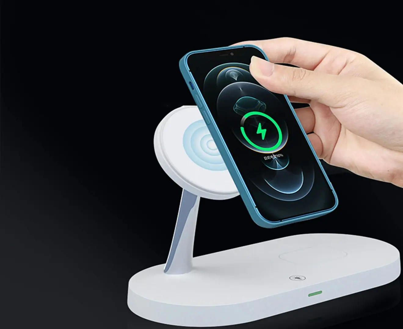 Four-in-one Multifunctional  magnetic wireless charger dock Station