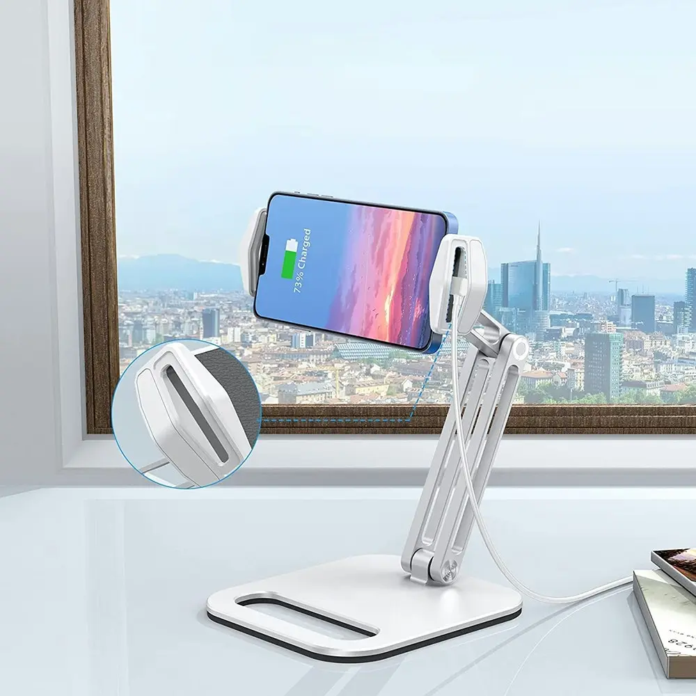 Aluminum Alloy Adjustable Phone Tablet Desktop Stand