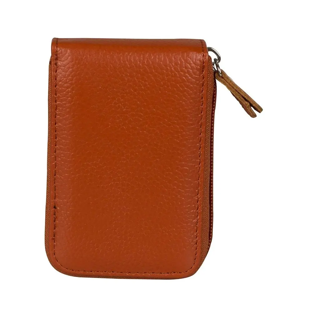 RFID Blocking Leather Card Wallet