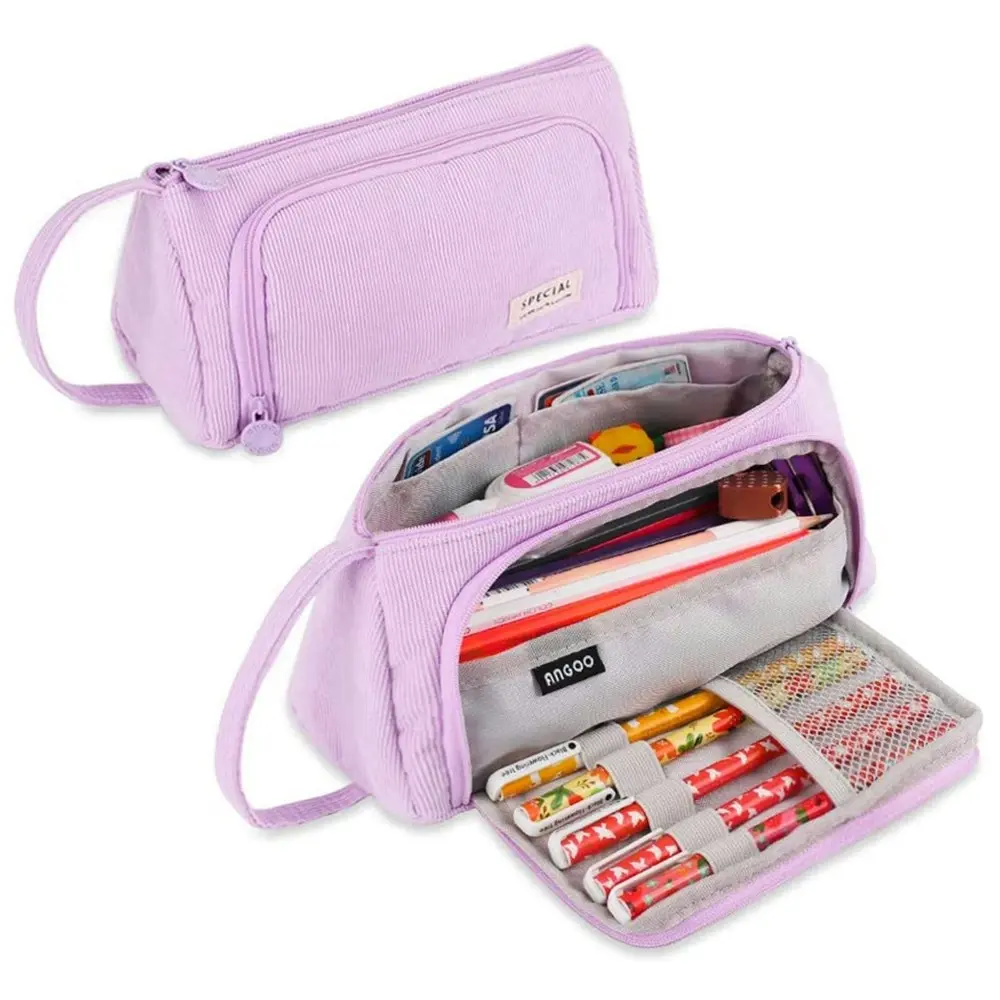 Large Capacity Pencil Case Kawaii School Pen Case Supplies Pencil Storage Bag