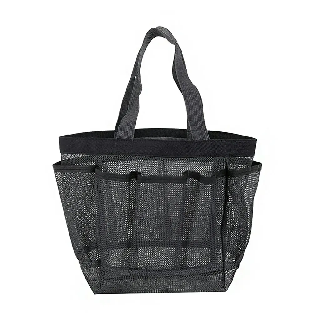 Multifunction Large Capacity Mesh Shower Beach Bags Portable Bathroom Tote Bag