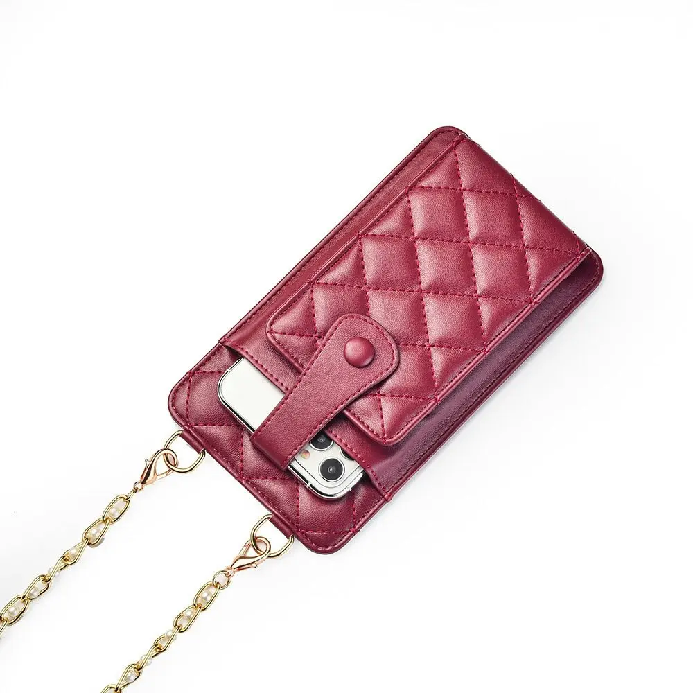 Women Mini Crossbody Phone wallet Bag with zipper and card holder