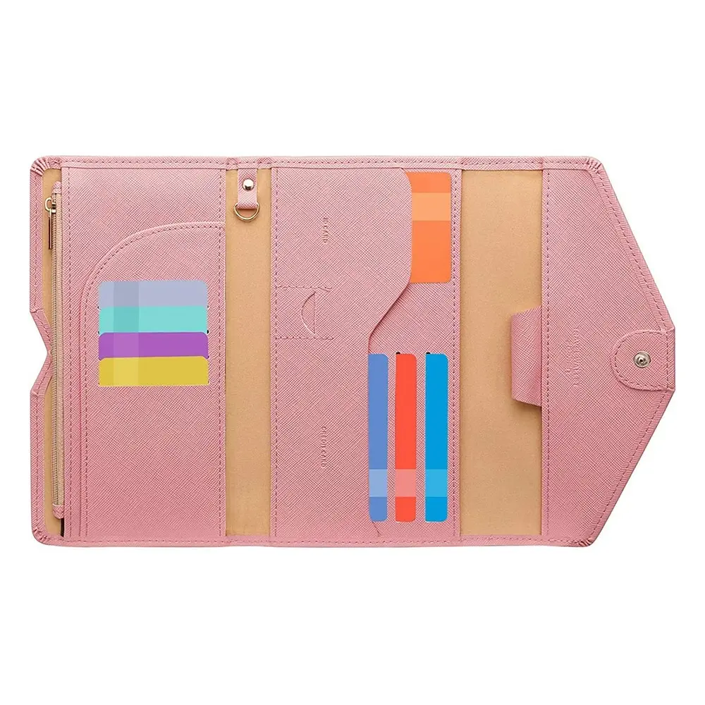 RFID Multifunctional Document Bag Travel Passport Holder