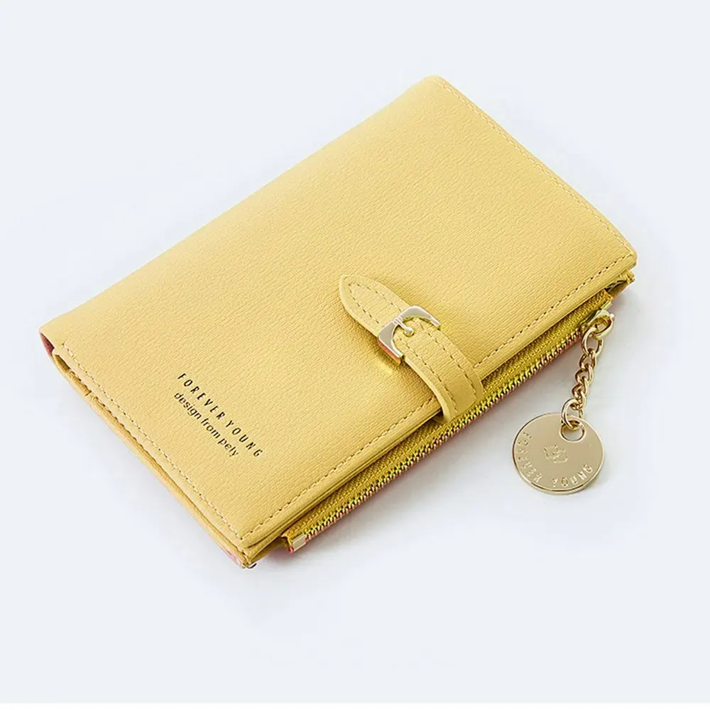 Leather Short Women Wallet Ladies Small Clutch Money Coin Card Holders Purse