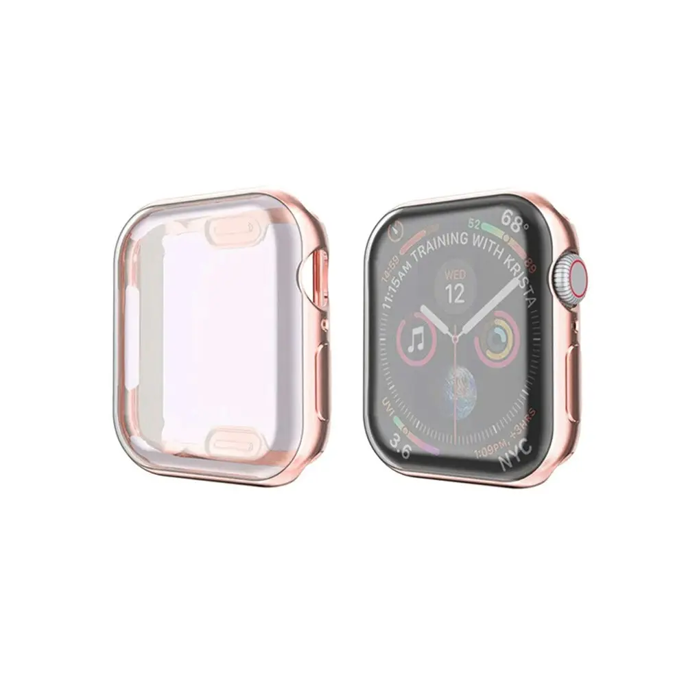 5 Pack Slim TPU Cover Case for Apple Watch Series 6 5 4 3 2 1 SE