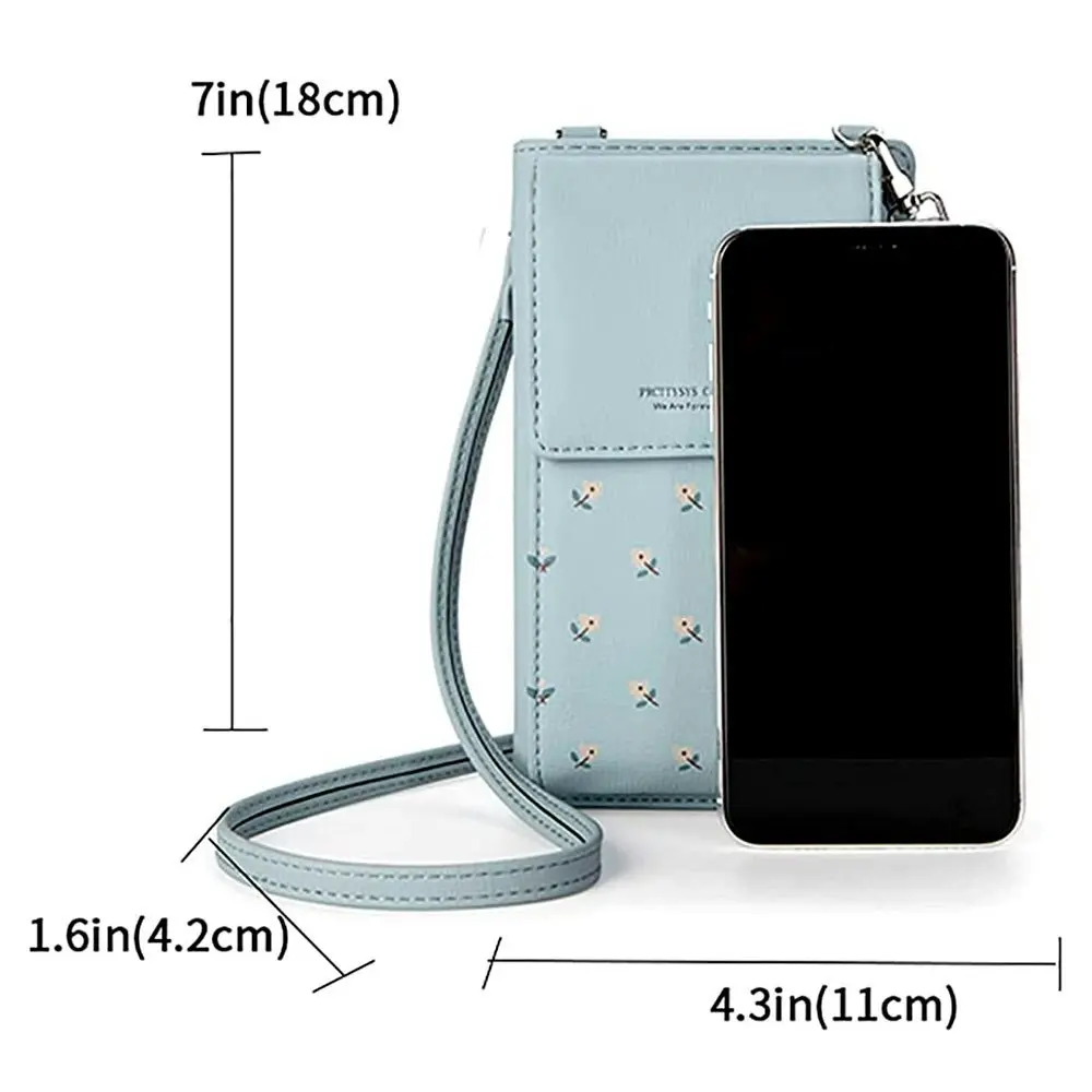 Women Crossbody Bag Phone Wallet Purse