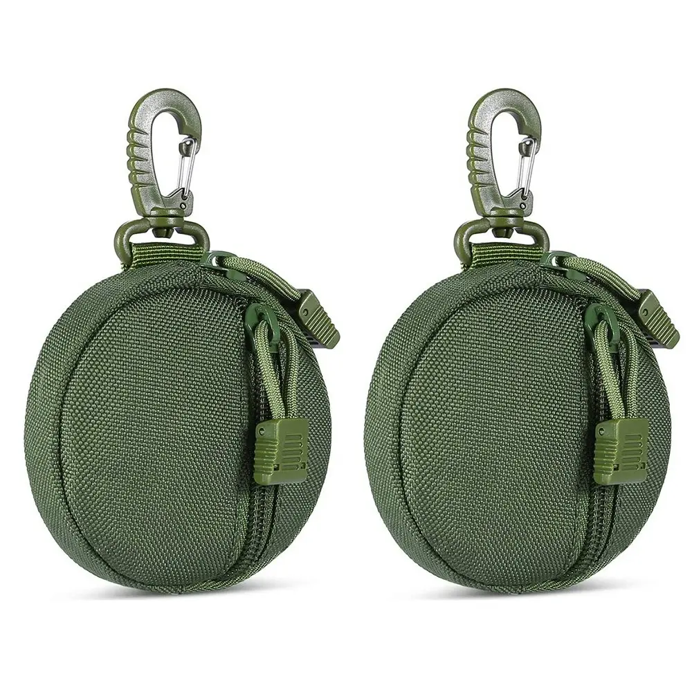 2pcs Tactical Wallet Pocket Military Accessories Bag Portable Mini Bag Key Bag