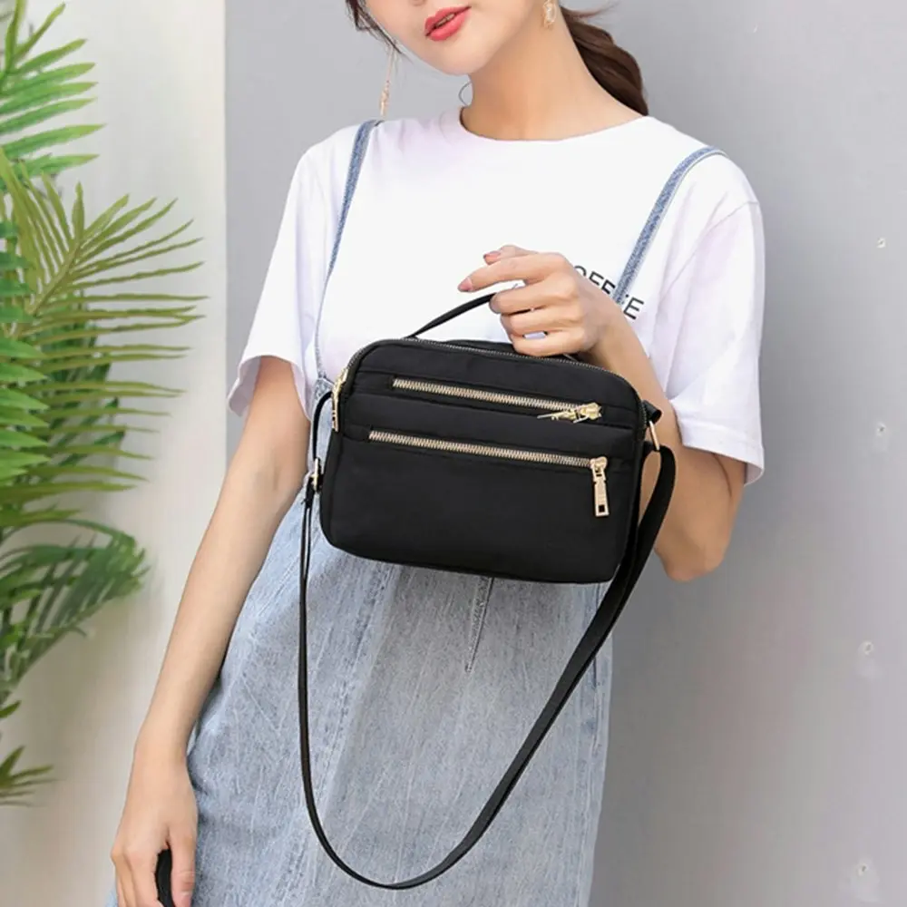 Casual Women Shoulder Bag Nylon Female Handbag Waterproof Girls Messenger Bags