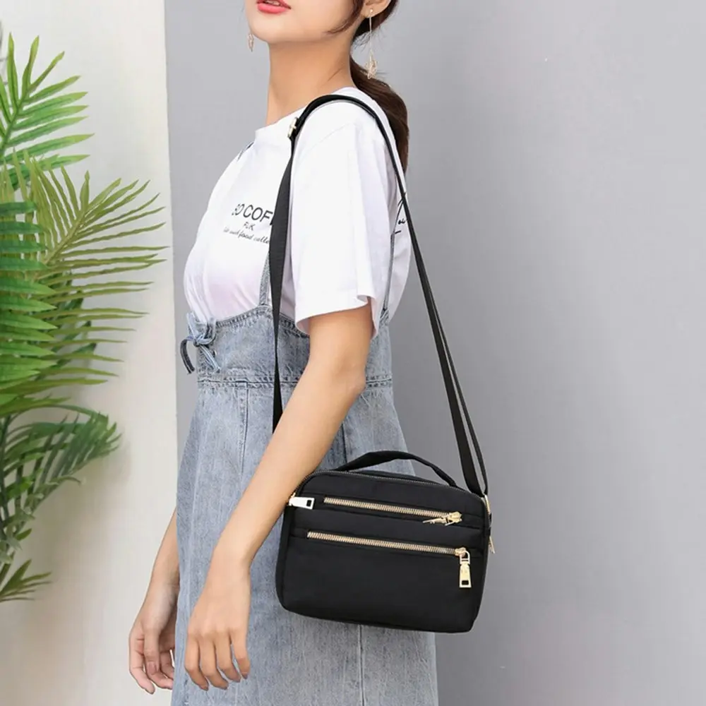 Casual Women Shoulder Bag Nylon Female Handbag Waterproof Girls Messenger Bags