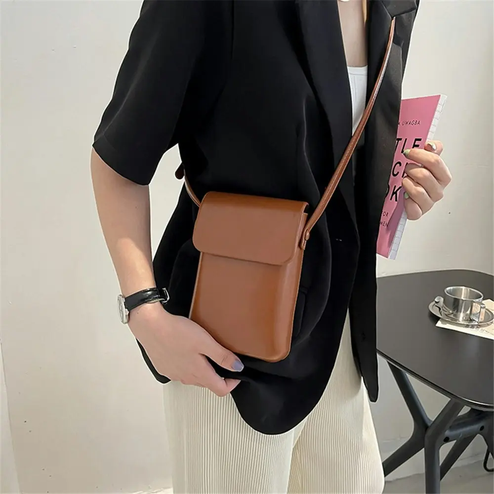 Mobile Phone Bag Messenger Small Bag Female Wild Vertical Shoulder Bag