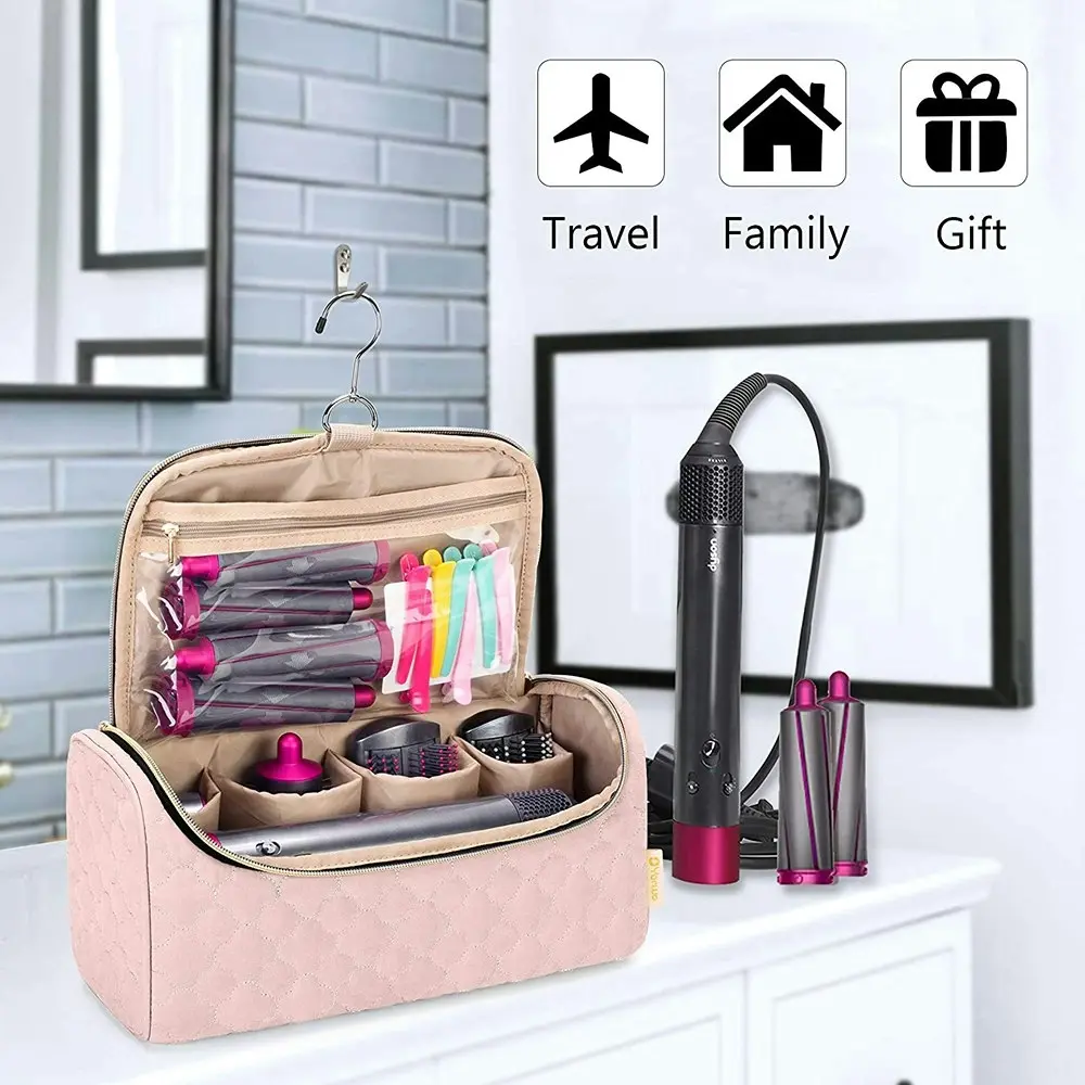 Portable Hair Dryer Bag Travel Organizer Travel Storage Bag for Dyson Airwrap