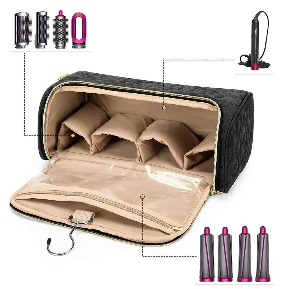 Portable Hair Dryer Bag Travel Organizer Travel Storage Bag for Dyson Airwrap