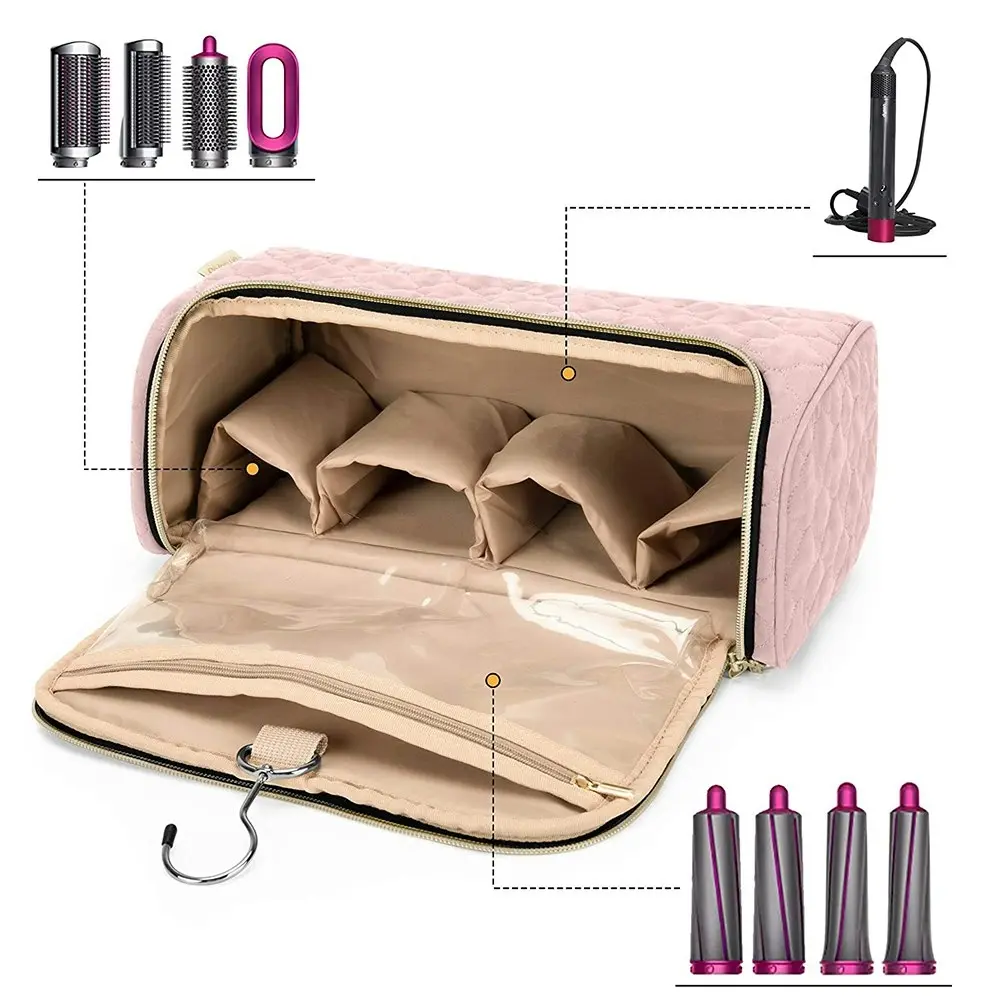 Portable Hair Dryer Bag Travel Organizer Travel Storage Bag for Dyson Airwrap