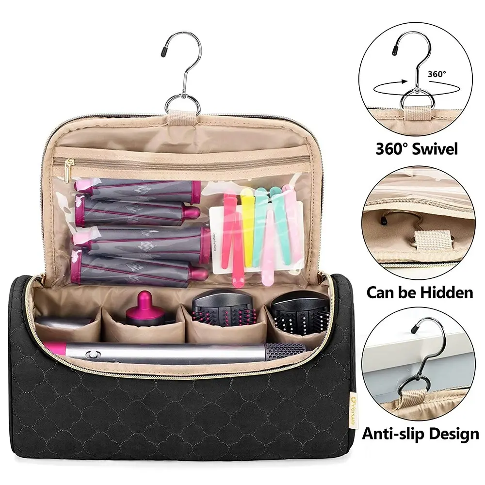 Portable Hair Dryer Bag Travel Organizer Travel Storage Bag for Dyson Airwrap