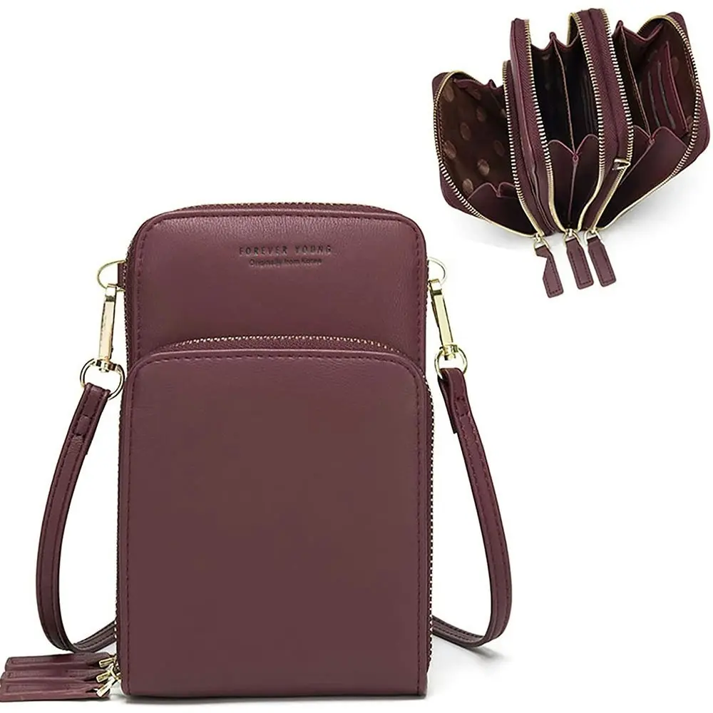 Women Small Crossbody Cell Phone Wallet Bag