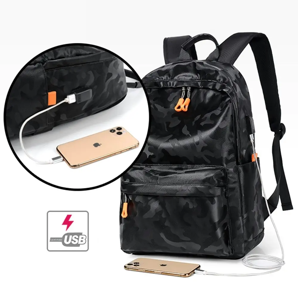 Laptop Backpacks College Backpack Travel Back Pack with USB Charging Port