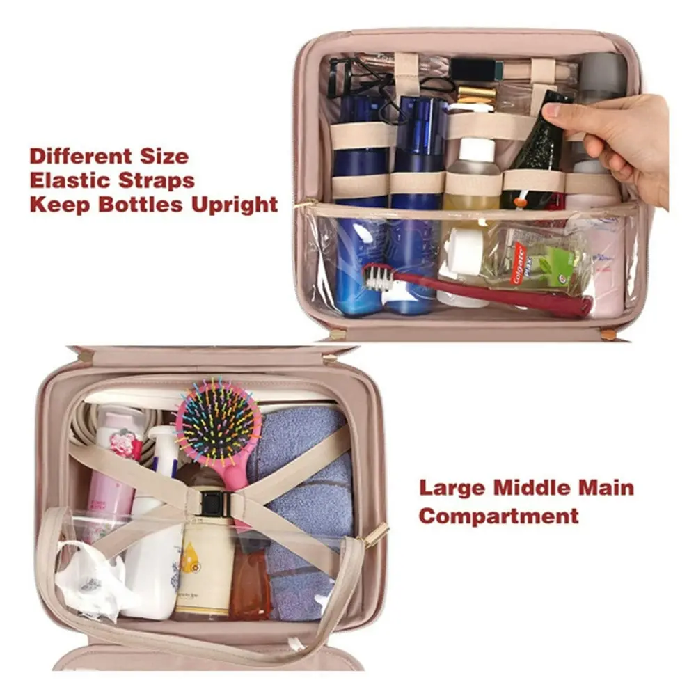 Toiletry Bag For Women Makeup Organizer Toiletries Large Capacity Cosmetic Bag