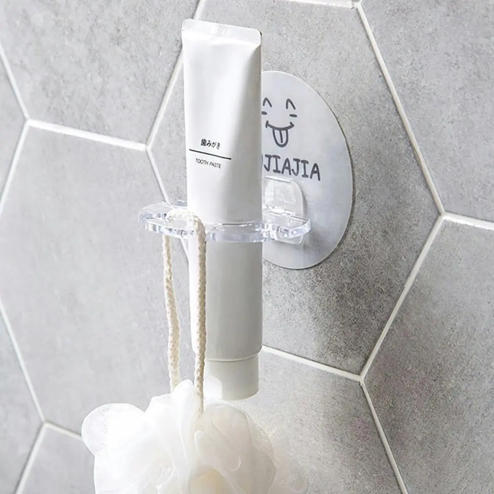 3pcs Multifunctional wall-mounted toothbrush and toothpaste storage rack