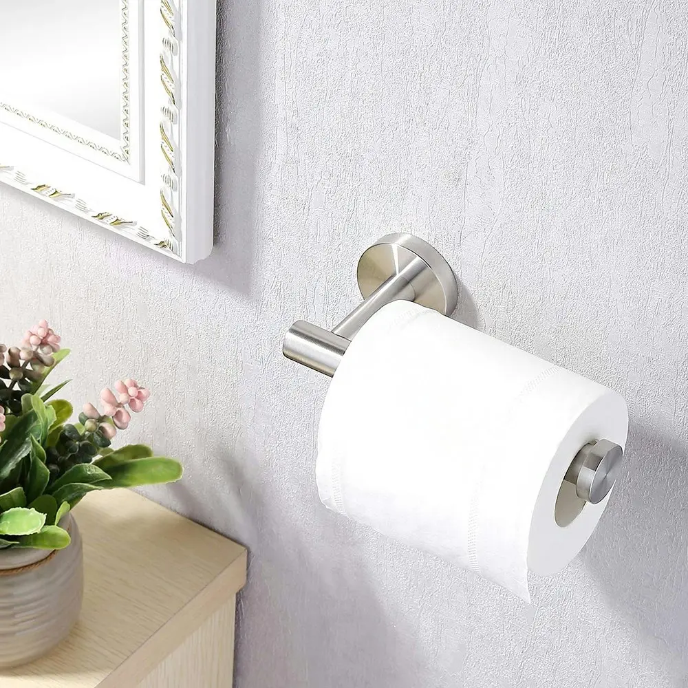 Toilet Paper Holder Self Adhesive Bathroom Paper Towel Roll Holder