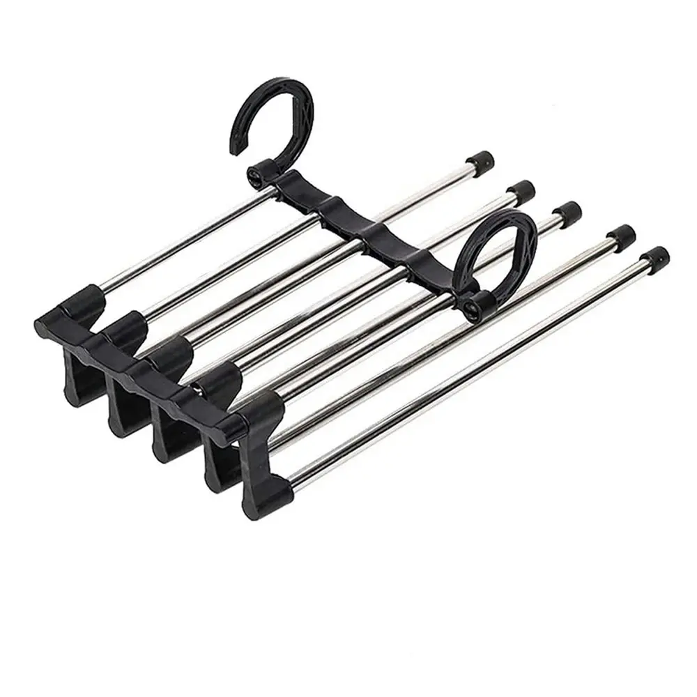 Multi-functional Trouser Storage Rack Closet Stainless Steel Clothes Hanger