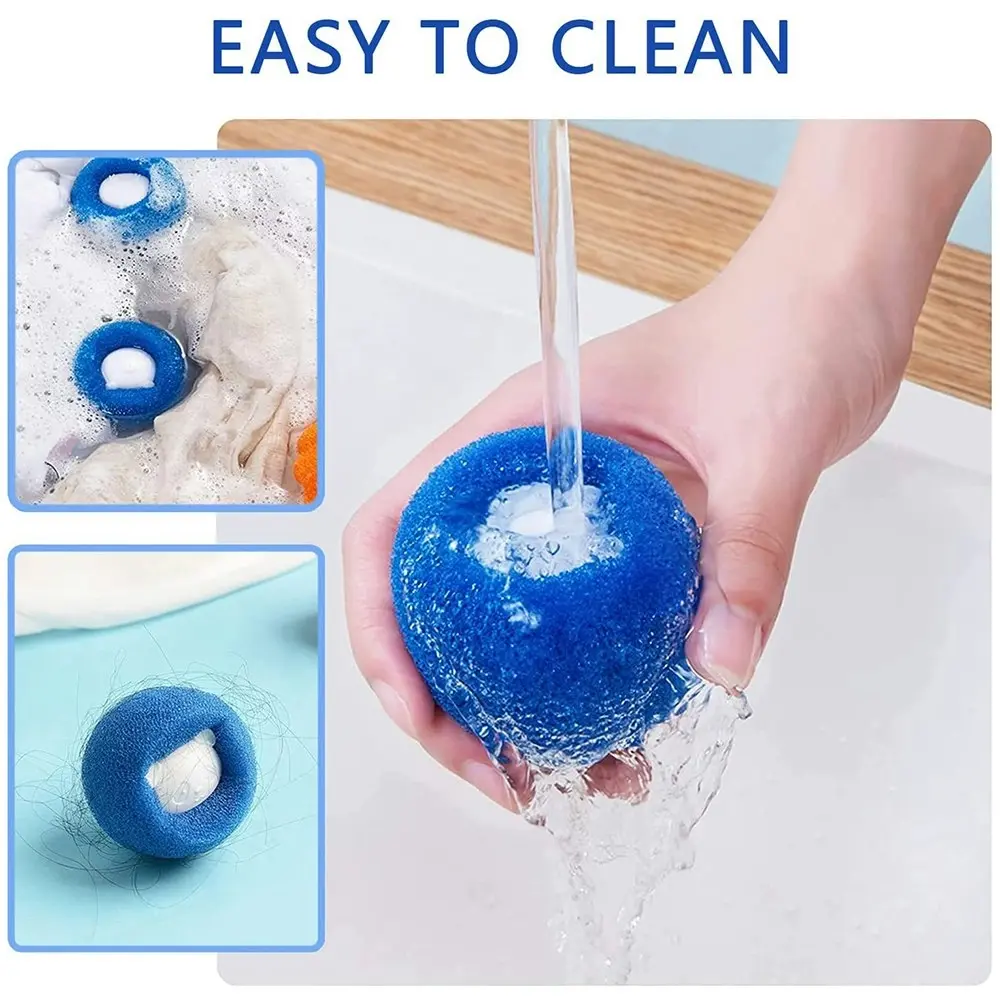 10 Pack Magic Laundry Ball Kit Clothes Hair Cleaning Tool Pet Hair Remover