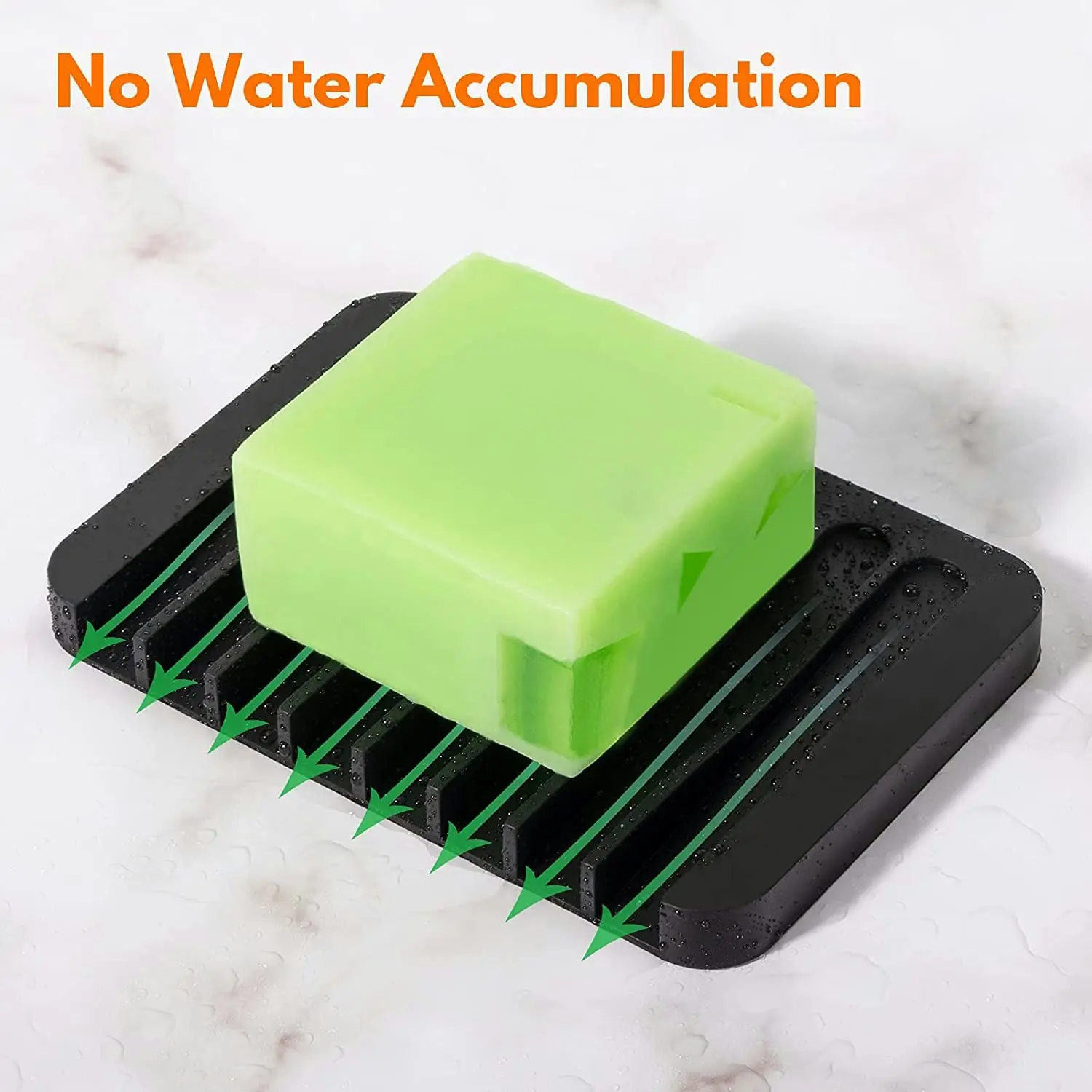 Soap Dish Shower Waterfall Soap Tray Soap Saver Soap Holder For Bathroom