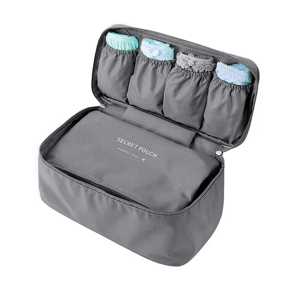 Women Waterproof Oxford Bra Socks Storage Bag Portable Travel Luggage Organizer