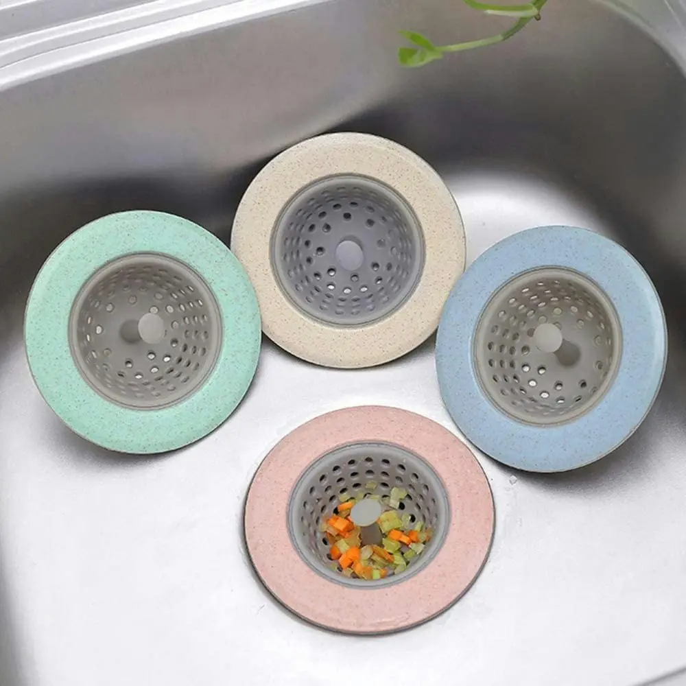 4 pack Silicone sink filter kitchen sink garbage filter