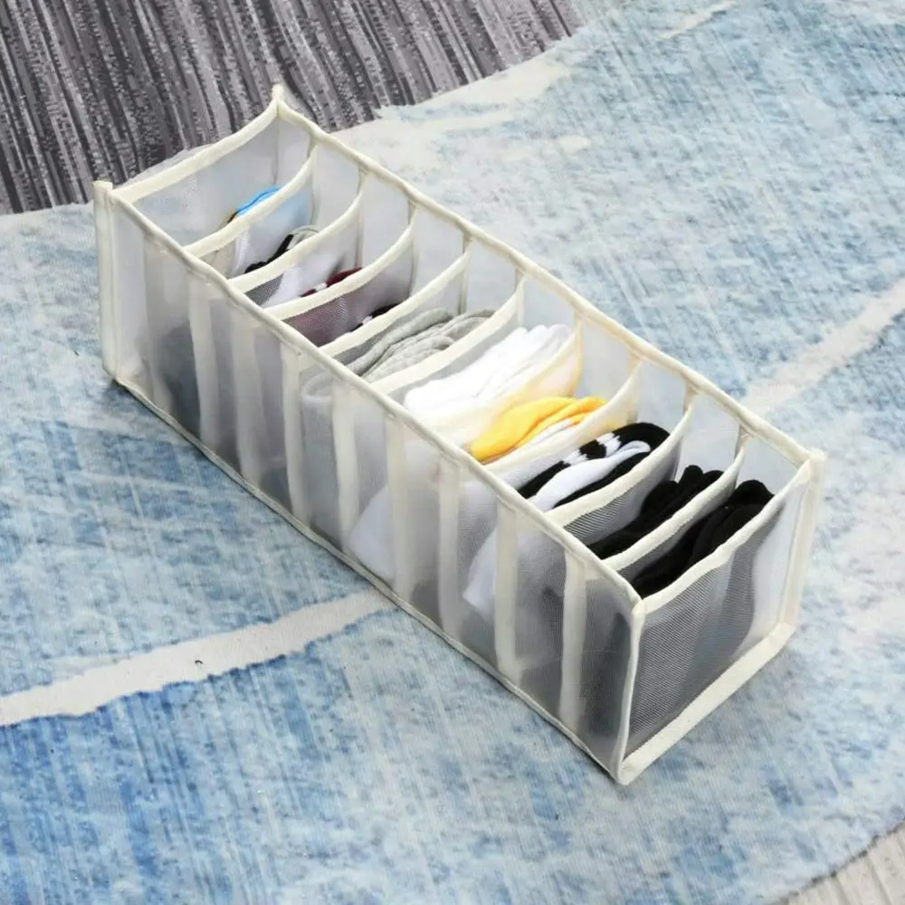 3 packs Underwear Socks Storage Box Foldable Underwear Storage Box