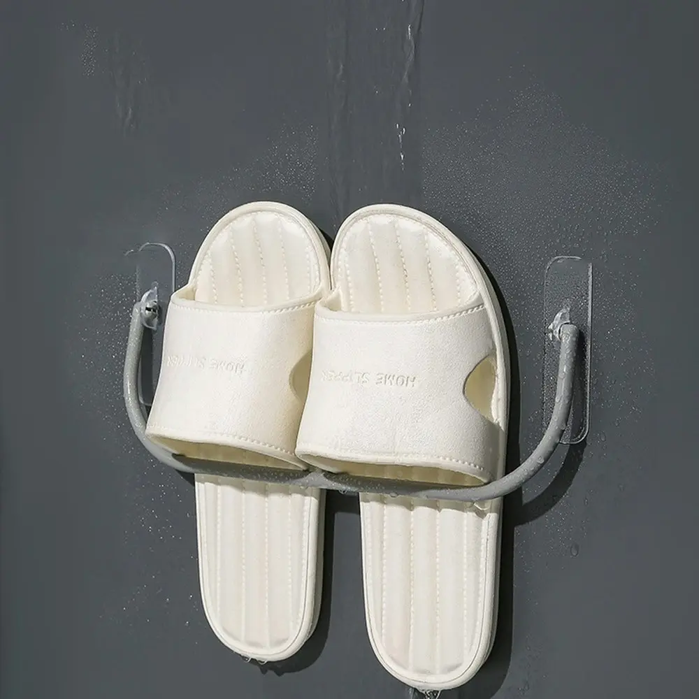 4 Pack Hanging Plastic Shoe Rack Wall Mount Shoes Organizer Shoe Holder