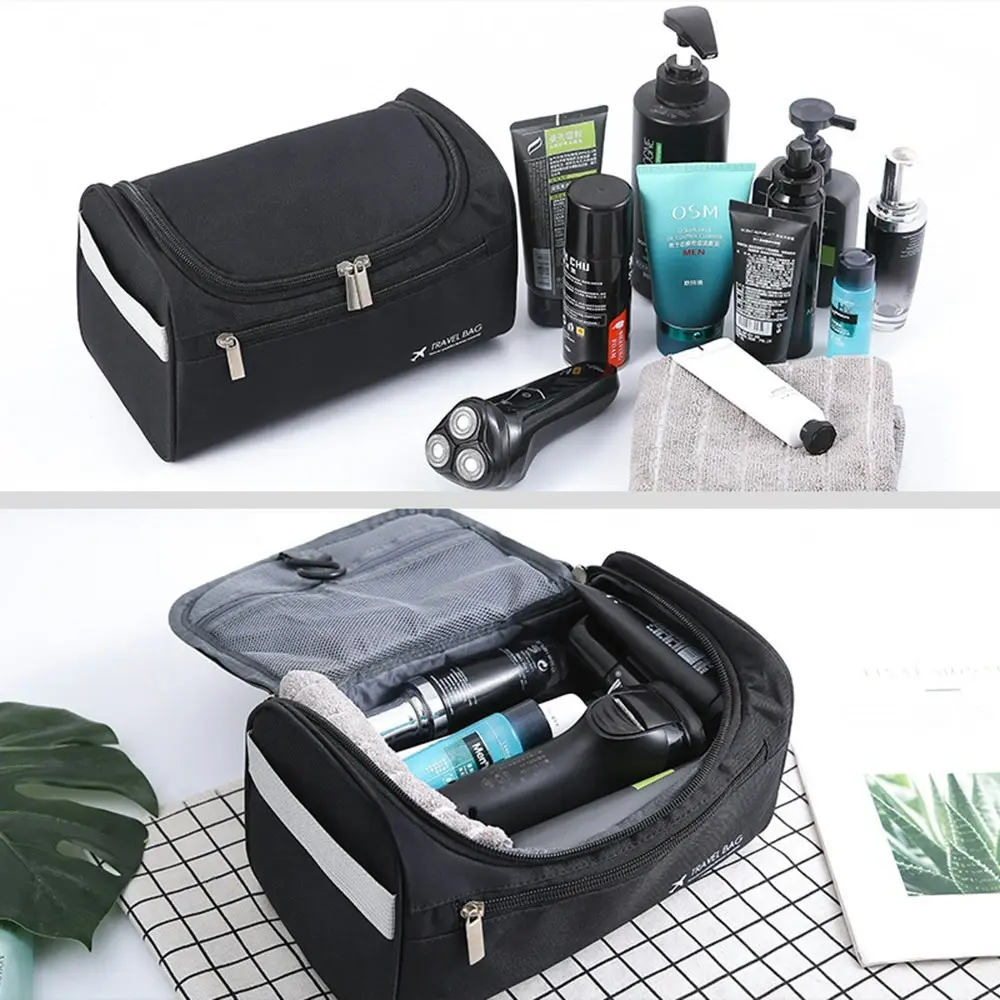 Men Business Portable Storage Bag Toiletries Organizer Waterproof Cosmetic Bag