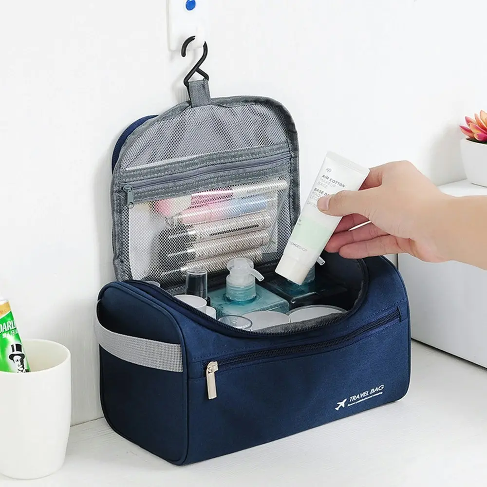 Men Business Portable Storage Bag Toiletries Organizer Waterproof Cosmetic Bag