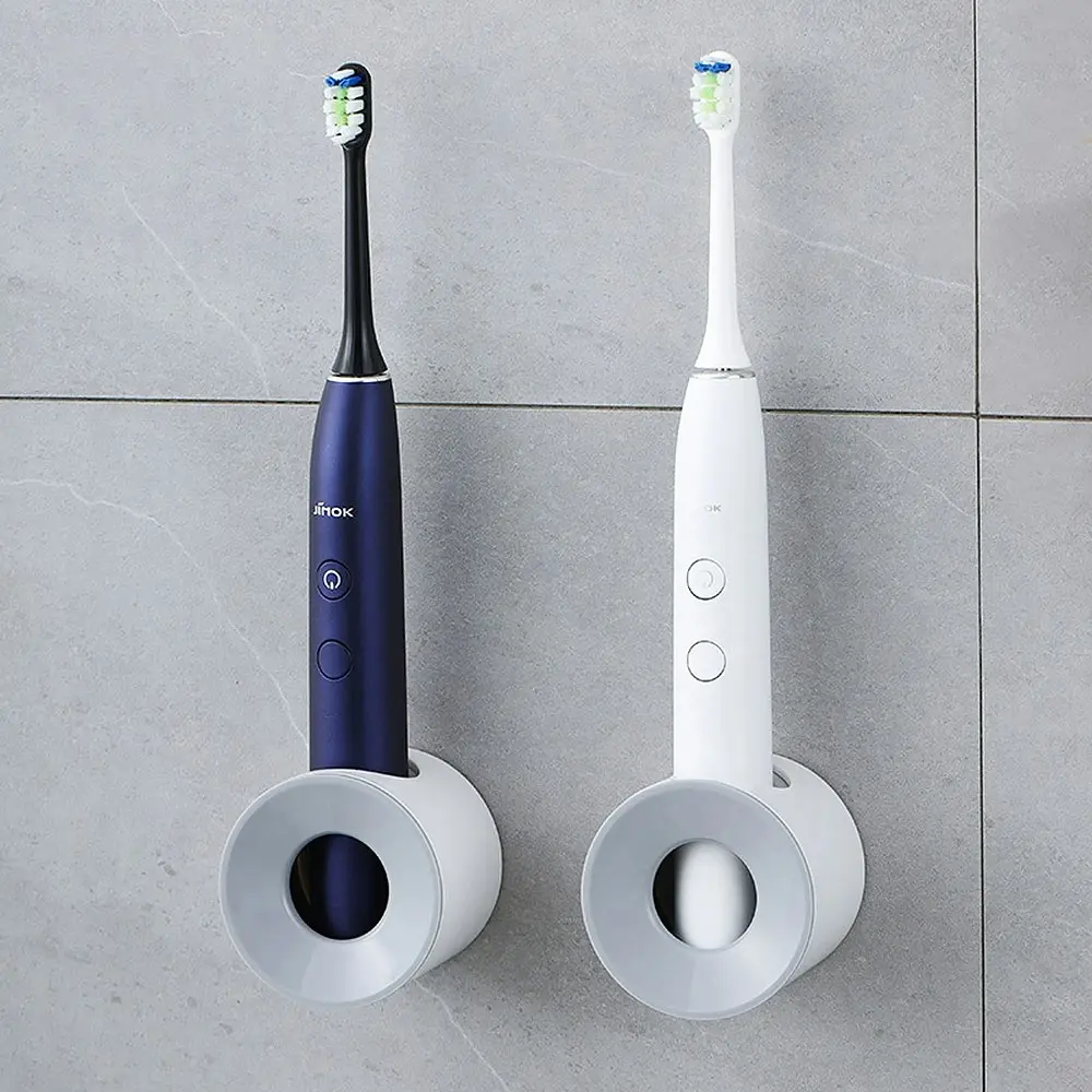 2-Pack Wall Mounted Punch-free Electric Toothbrush Holder