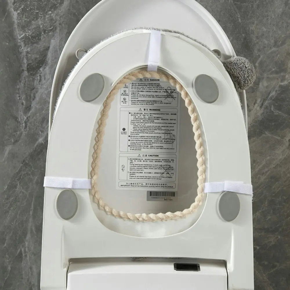 2Pcs Cartoon Toilet Seat Thickened Warm Toilet Seat Portable Toilet Washer