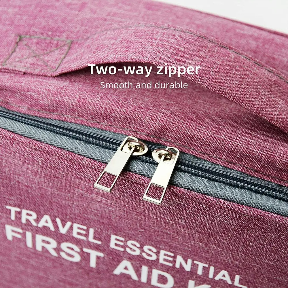 2Pcs First Aid Bags Travel Medicine Bag Medical Supplies Organizer Bag