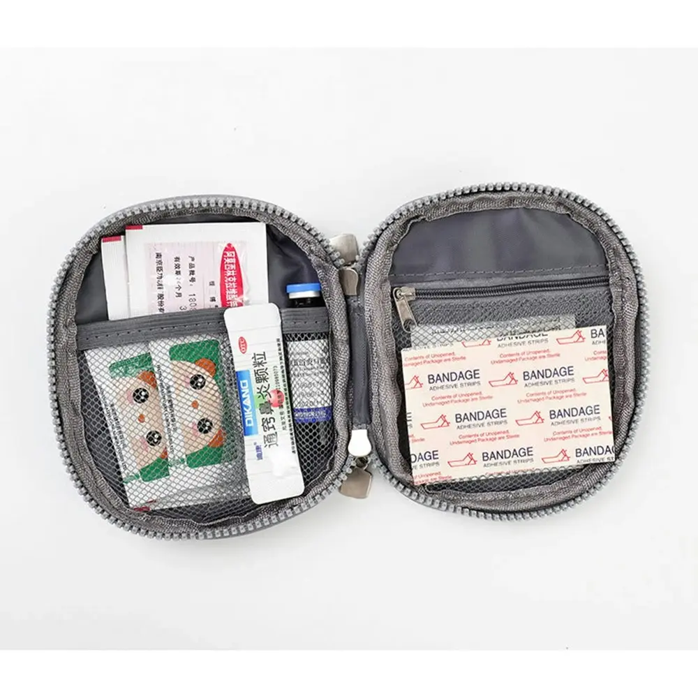 2Pcs First Aid Bags Travel Medicine Bag Medical Supplies Organizer Bag