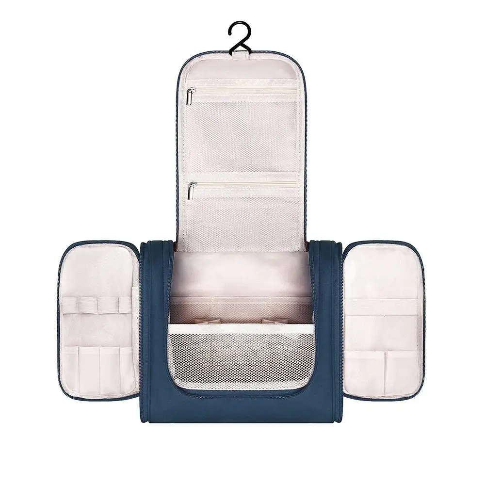 Multi-Compartment Hanging Waterproof Toiletry Bag Travel Organizer