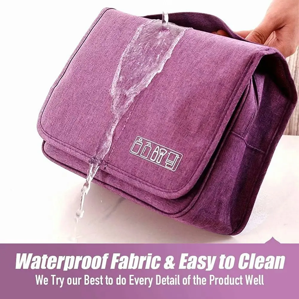 Waterproof travel Toiletry Bag Travel hanger cosmetic bag