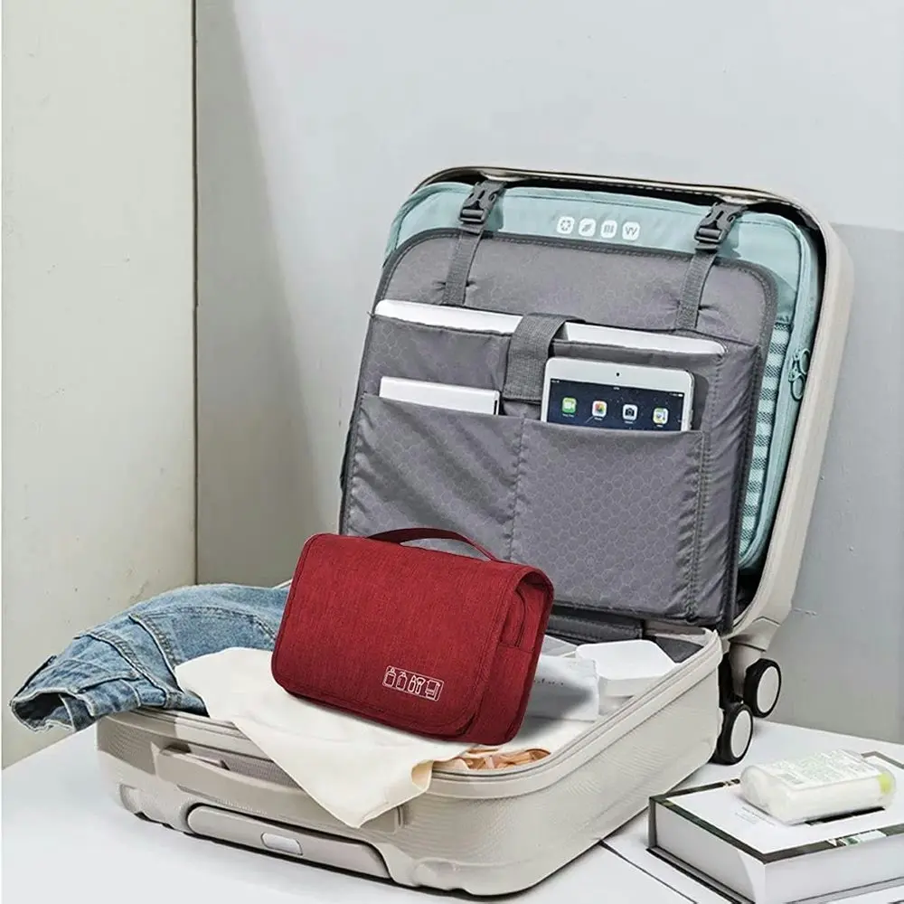 Waterproof travel Toiletry Bag Travel hanger cosmetic bag