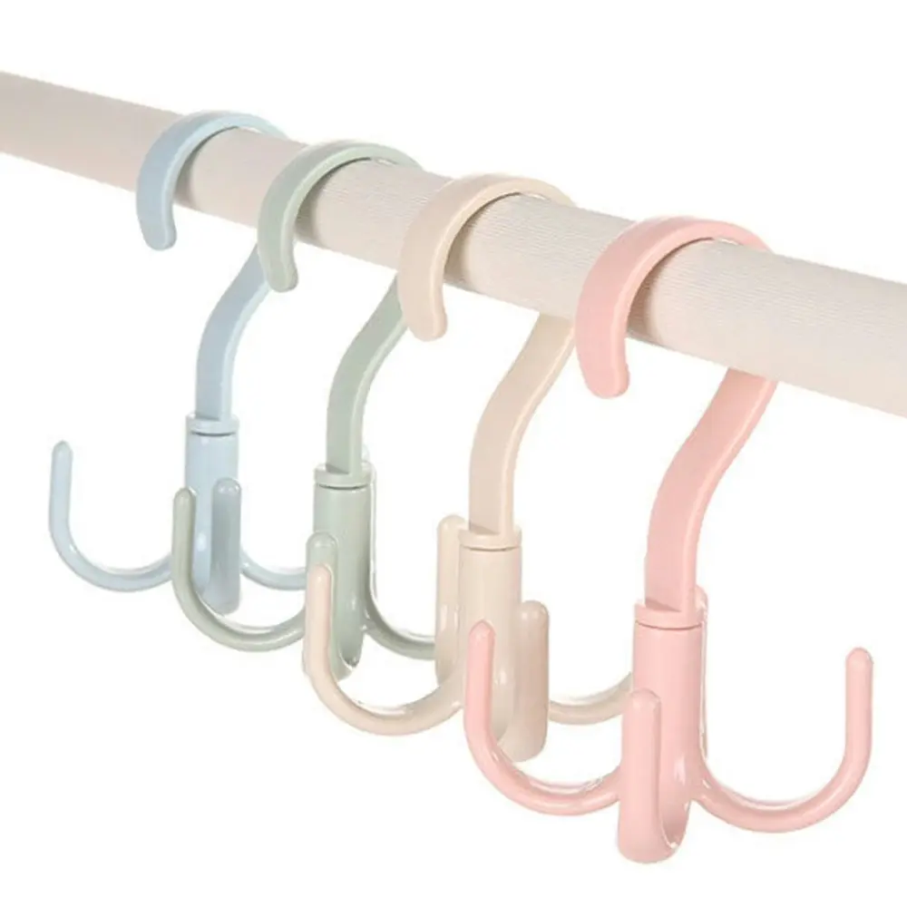 360¡ãRotating Four-claw Hook Bag Holder Wardrobes Clothes Rack