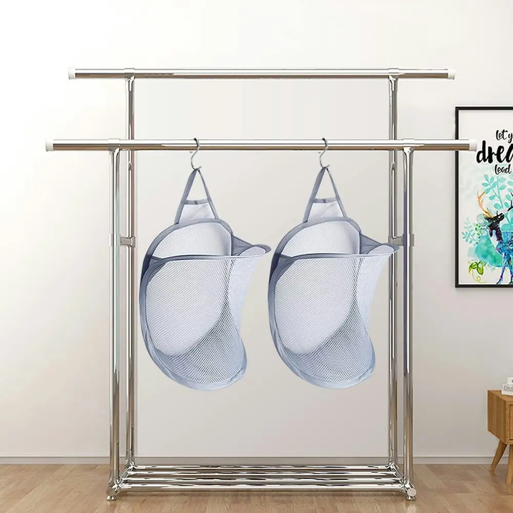 2 Pack Hanging Laundry Hamper Laundry Basket Collapsible Dirty Clothes Hamper