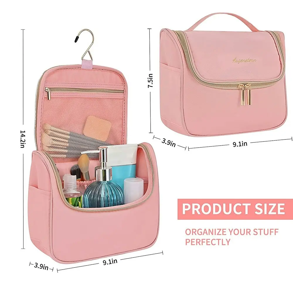 Makeup Bag Travel Cosmetic Bag Hand-Portable Toiletry Bag Organizer For Women