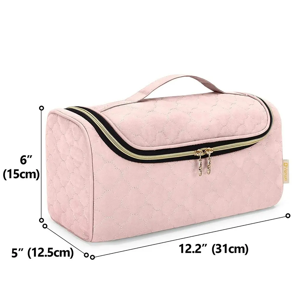 Portable Storage Bag with Hanging Hook for Hair Curler Accessories