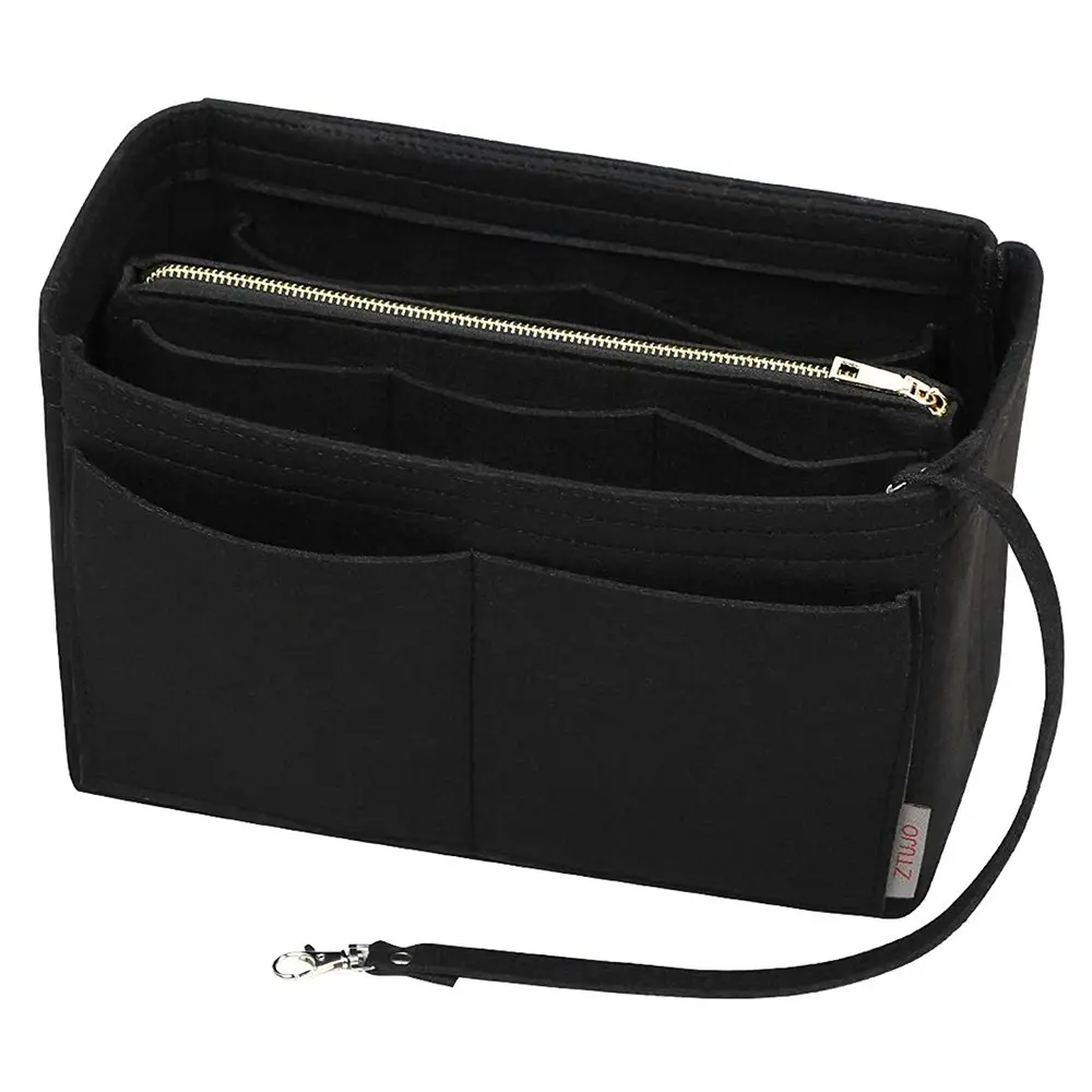 Purse Organizer Insert Handbag & Tote Organizer Bag In Bag?With Zipper