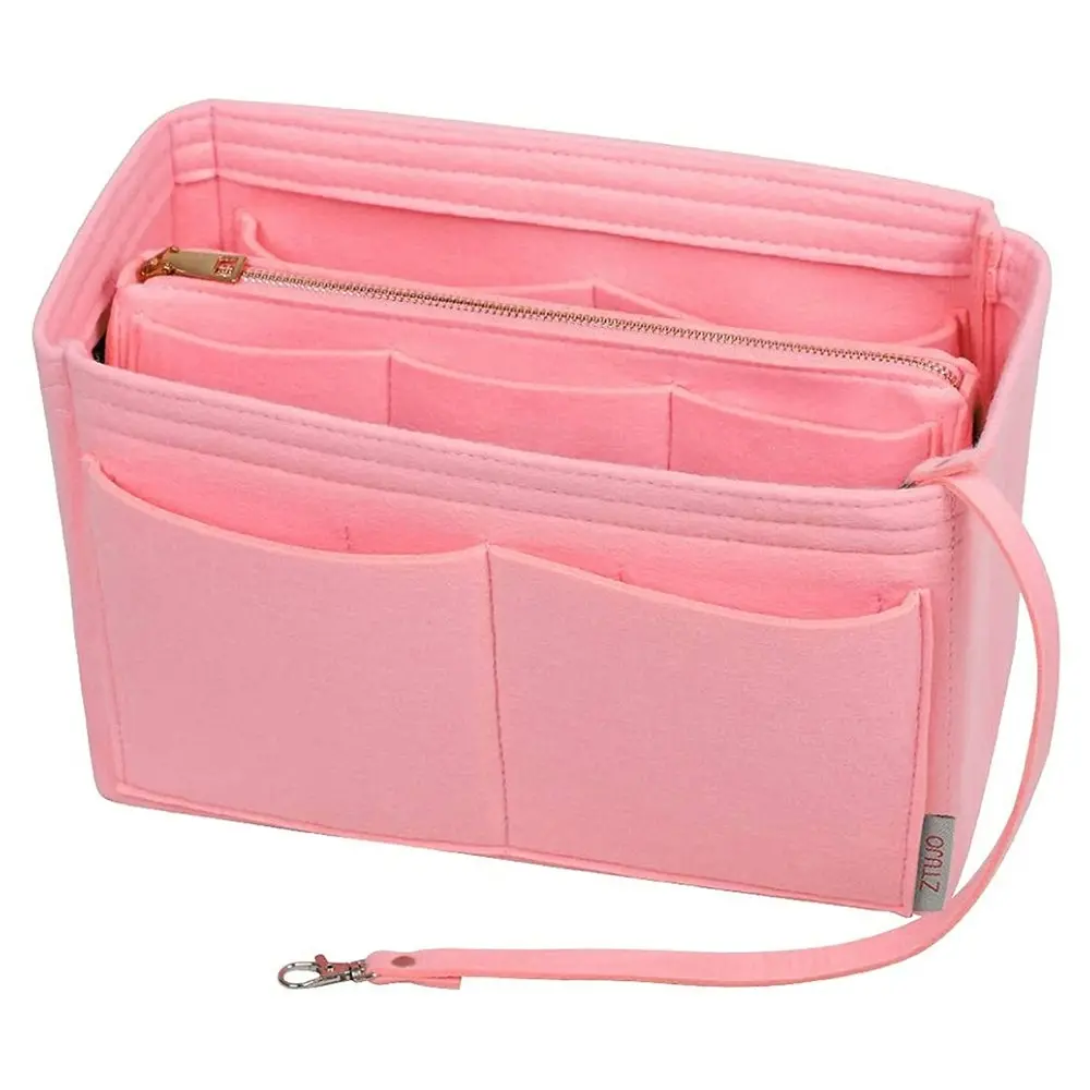 Purse Organizer Insert Handbag & Tote Organizer Bag In Bag?With Zipper