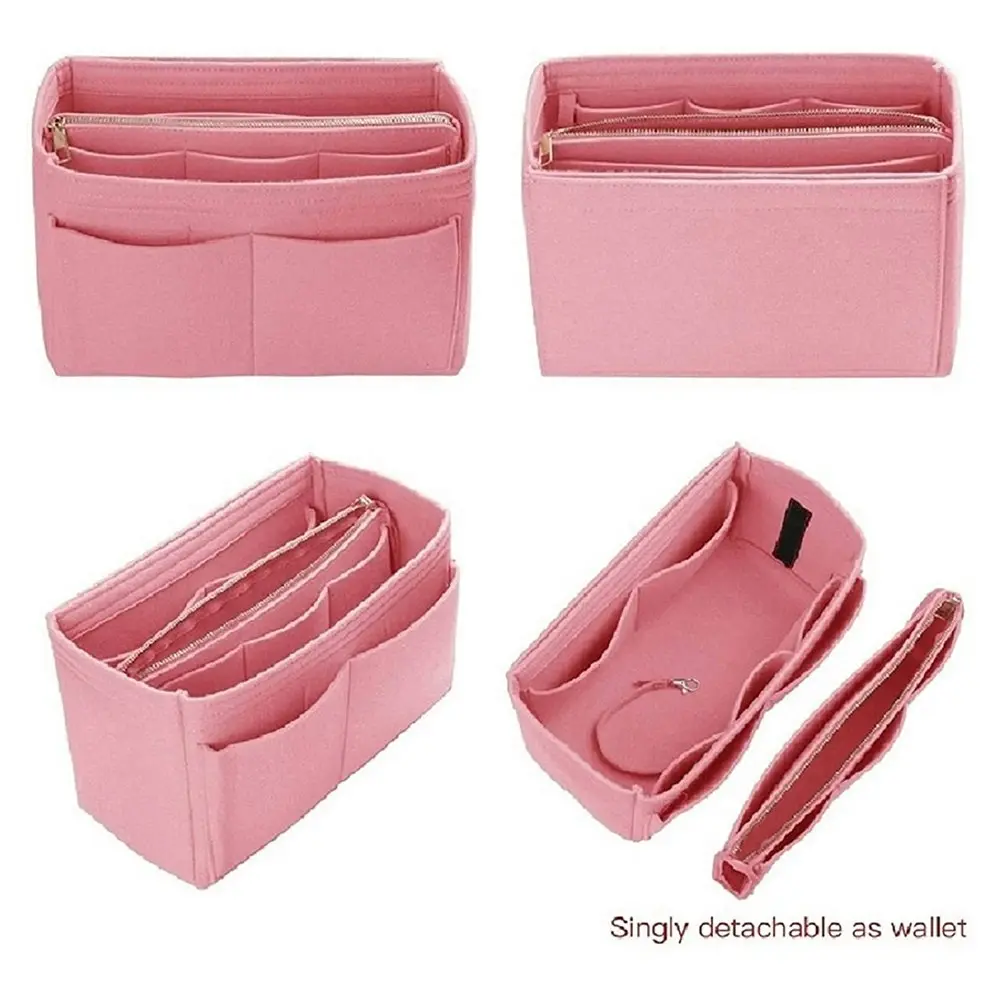 Purse Organizer Insert Handbag & Tote Organizer Bag In Bag?With Zipper