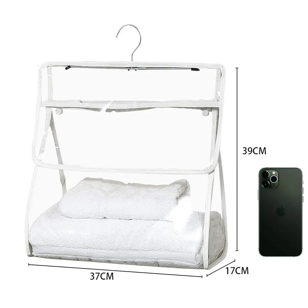 Wall Hanging Large Waterproof Bathroom Toiletry Bag Clear Shower Bag